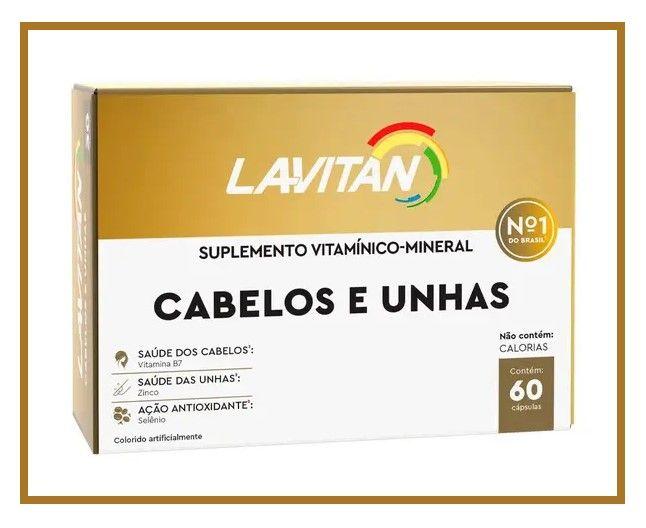 Imagem de Kit 12cx Lavitan Cabelos E Unhas Com 60 Cápsulas - Cimed