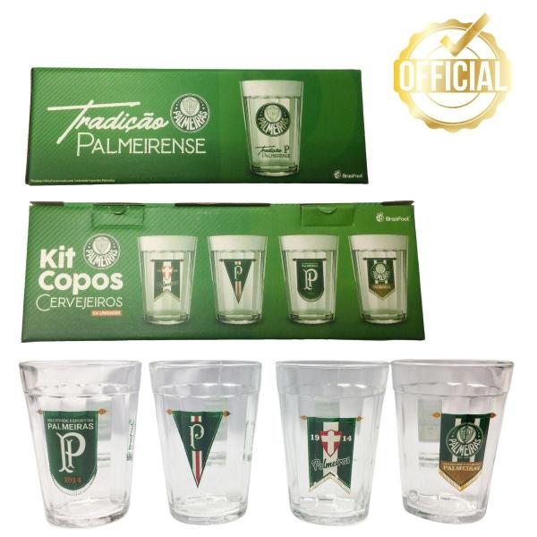 Imagem de Kit 12Un Copo Americano Vidro 190Ml Tradicional Bar Cerveja