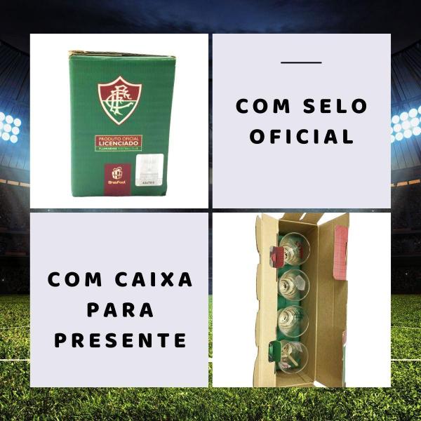 Imagem de Kit 12Un Copo Dose Shot 60Ml Pinga Cachaça Time Fluminense