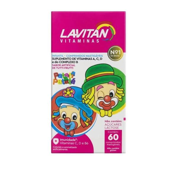 Imagem de Kit 12un Suplemento Lavitan Kids 60 Cpr - Cimed