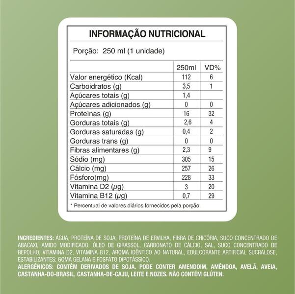 Imagem de Kit 12x Bebida Proteica NotCo NotShake Protein 16g de Proteina Baunilha com Coco 250ml