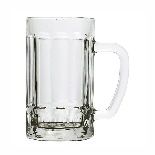 Imagem de Kit 12x Caneca De Vidro P/ Chopp  370ml