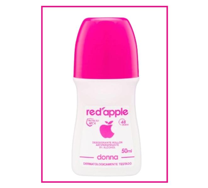 Imagem de Kit 12x Desodorante Roll-On Donna 50ml - Red Apple