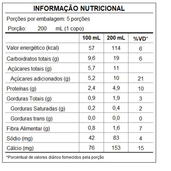 Imagem de KIT 12x Nude Cacau Bebida de Aveia 1l