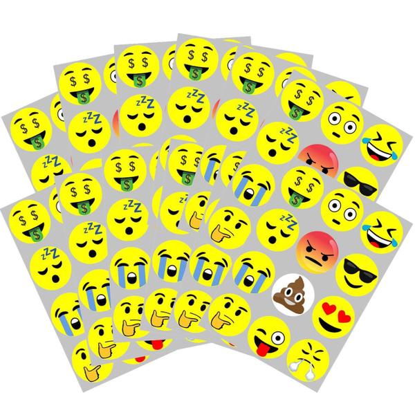 Imagem de Kit 144 Imãs De Emoji