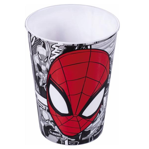 Imagem de Kit 15 Copos 320ml Homem Aranha Infantil Plasútil Festa de Crianças