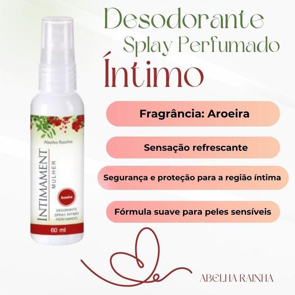 Imagem de Kit 15 Desodorante Spray Íntimo Perfumado Aroeira Intimament