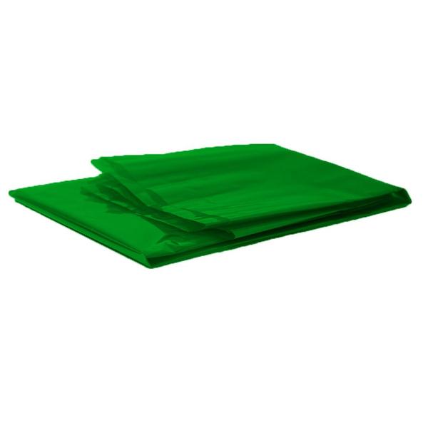 Imagem de Kit 15 Folhas de Papel Celofane Verde 90cm x 90cm