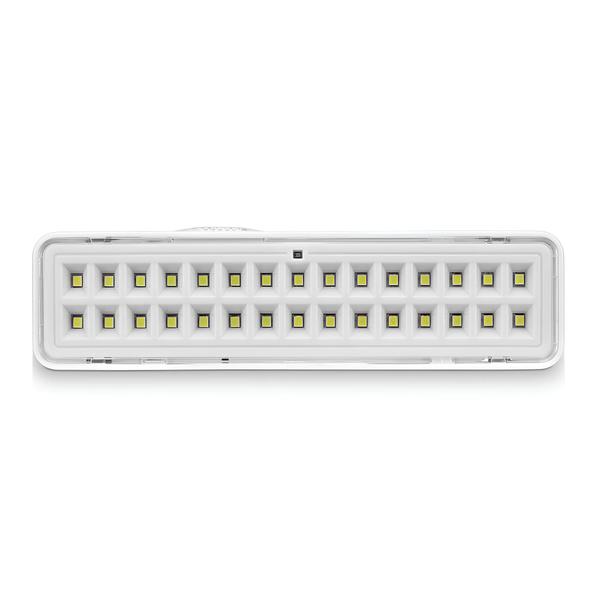 Imagem de Kit 15 Luminárias De Emergência 30 Leds 2W Bivolt Elgin