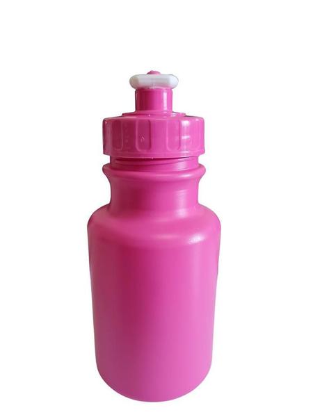 Imagem de Kit 15 Mini Garrafas Squeeze Rosa 300ml de plástico