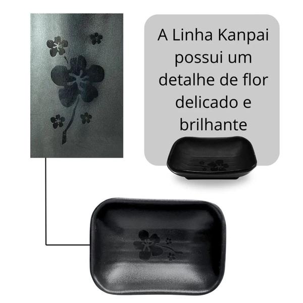 Kit 15 Molheiras para Molho Shoyu Tare 50 Ml Kanpai Comida Japonesa Sushi Oriental em Melamina / Plastico Bestfer Imagem de Kit 15 Molheiras para Molho Shoyu Tare 50 Ml Kanpai Comida Japonesa Sushi Oriental em Melamina / Plastico Bestfer