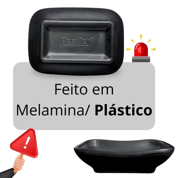 Kit 15 Molheiras para Molho Shoyu Tare 50 Ml Kanpai Comida Japonesa Sushi Oriental em Melamina / Plastico Bestfer Imagem de Kit 15 Molheiras para Molho Shoyu Tare 50 Ml Kanpai Comida Japonesa Sushi Oriental em Melamina / Plastico Bestfer