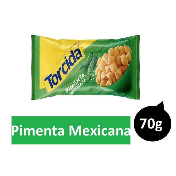 Imagem de Kit 15 Pacotes Salgadinho Torcida Pimenta Mexicana De 70G