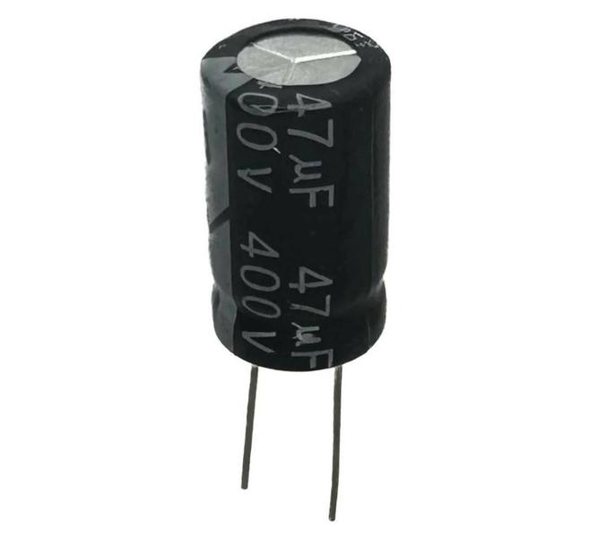 Imagem de Kit 15 pçs - capacitor eletrolitico 47x400v - 47uf x 400v