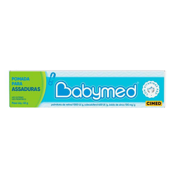 Imagem de Kit 15 Pomadas Para Prevenção De Assaduras Babymed azul 45g