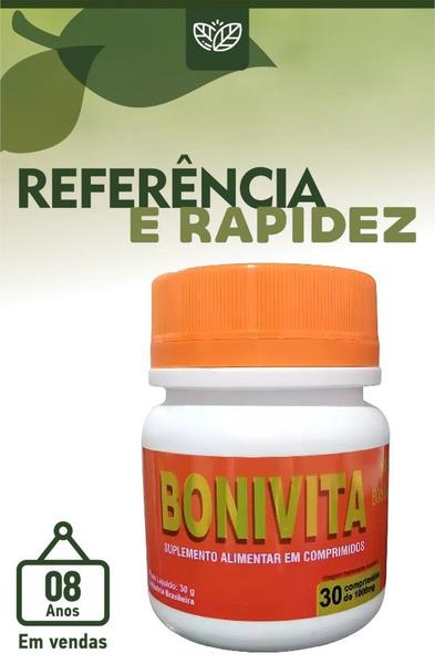 Imagem de Kit 15 Unidades de Bonivita 500mg 30 Capsulas