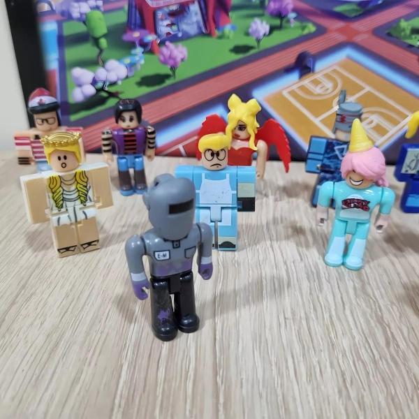 Imagem de Kit 16 Bonecos Roblox Avatar Articulado Brinquedo Crianças