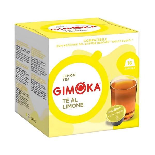 Imagem de KIT 16 Cápsulas de Chá para Dolce Gusto Gimoka Te Al Limone