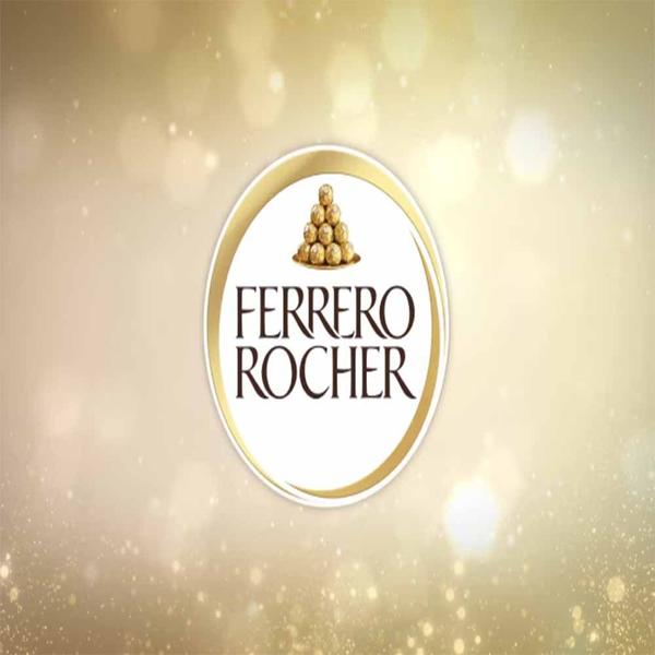 Imagem de Kit 16 Tablete Ferrero Rocher Chocolate Branco 90g Ferrero