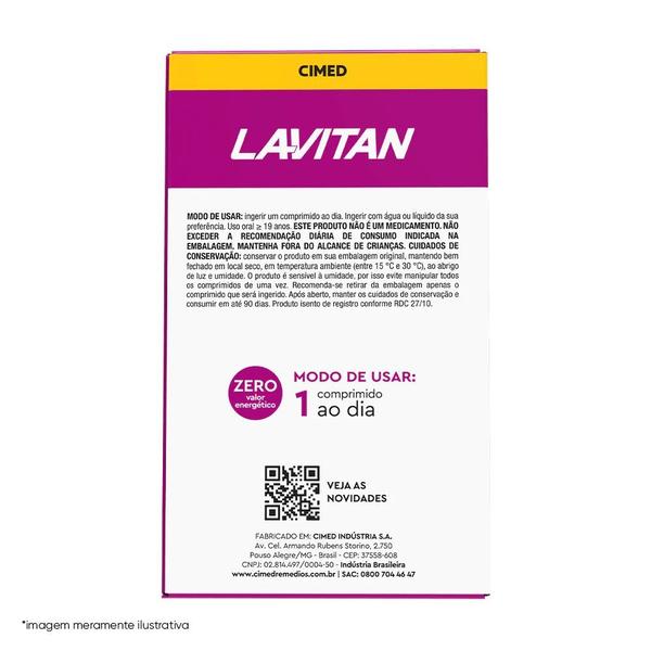 Imagem de Kit 16 Vita Lavitan A-Z Mulher Polivitamínico 90 Cps - Cimed