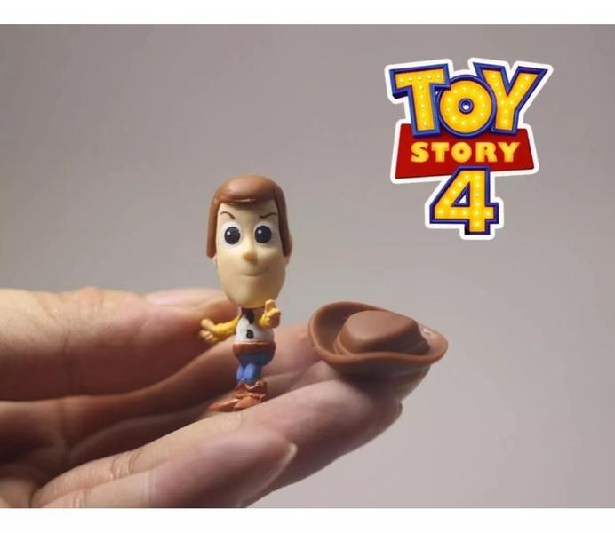 Imagem de Kit 17 Bonecos Miniaturas 3-5cm Toy Story Coleção Personagem