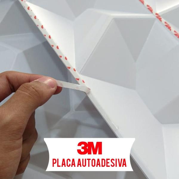 Imagem de Kit 18 Placas Autoadesiva Revestimento 3d Rendimento 4,5m²