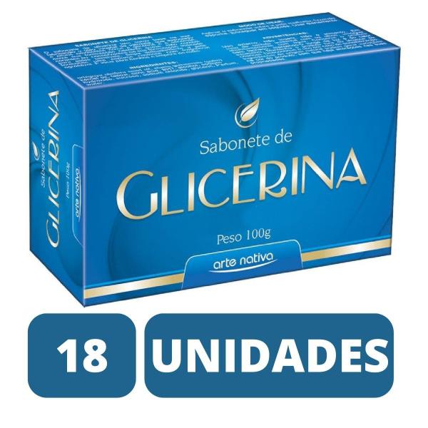 Imagem de Kit 18 Sabonetes de Glicerina em Barra Arte Nativa - 100g cada