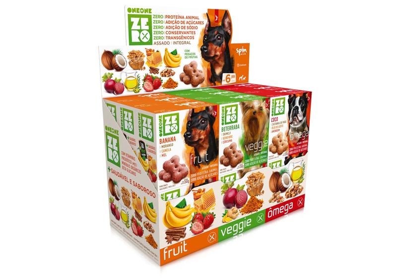 Imagem de Kit 18 Snacks Mini Zero Fruit/ômega/veggie