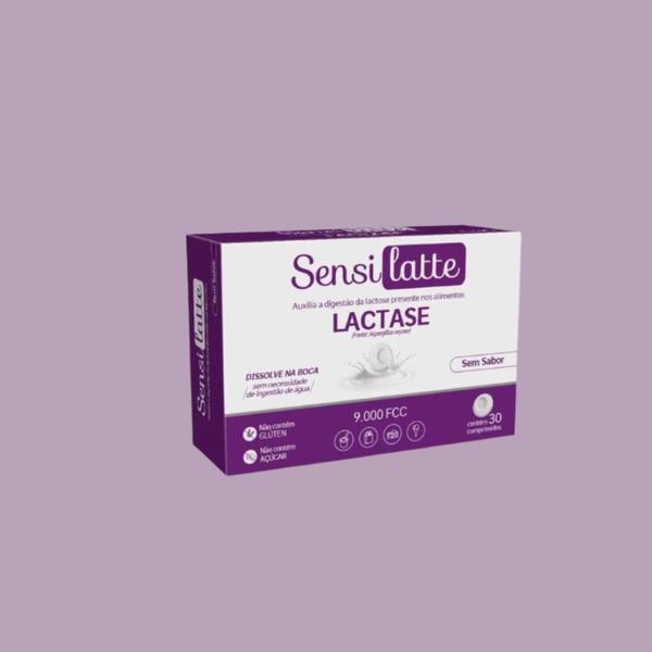 Imagem de Kit 18un Sensilatte Lactase Sem Sabor 30Cpr - Prati