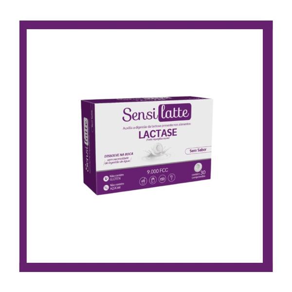 Imagem de Kit 18un Sensilatte Lactase Sem Sabor 30Cpr - Prati