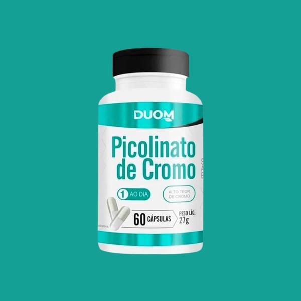 Imagem de Kit 18un Suplemento Alimentar Picolinato de Cromo 60Cp- Duom