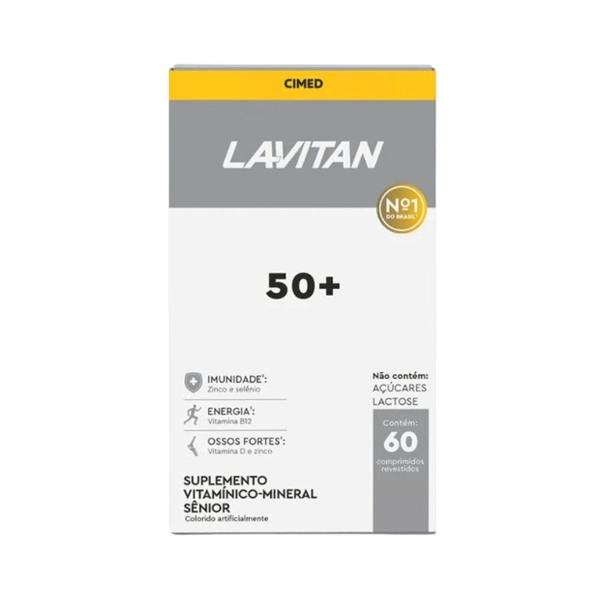 Imagem de Kit 18x Vitamina Lavitan 50+ Sênior 60 Comprimidos - CIMED