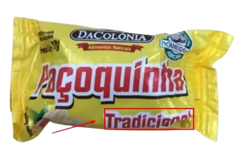 Imagem de KIT 1CX  Paçoquinha Rolha Dacolônia Tradicional EXCLUSIVA CX  100 UND