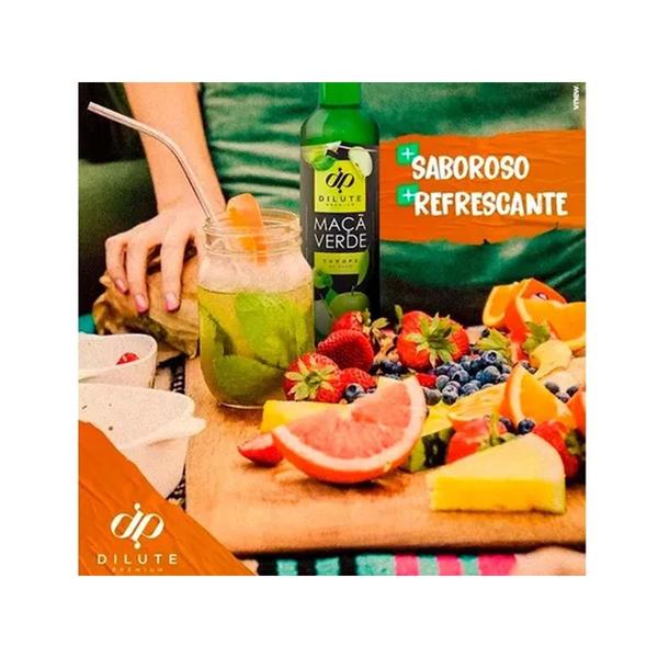 Kit 1x xarope dilute 500ml + 1x bump dosador - Dilute Premium Imagem de Kit 1x xarope dilute 500ml + 1x bump dosador