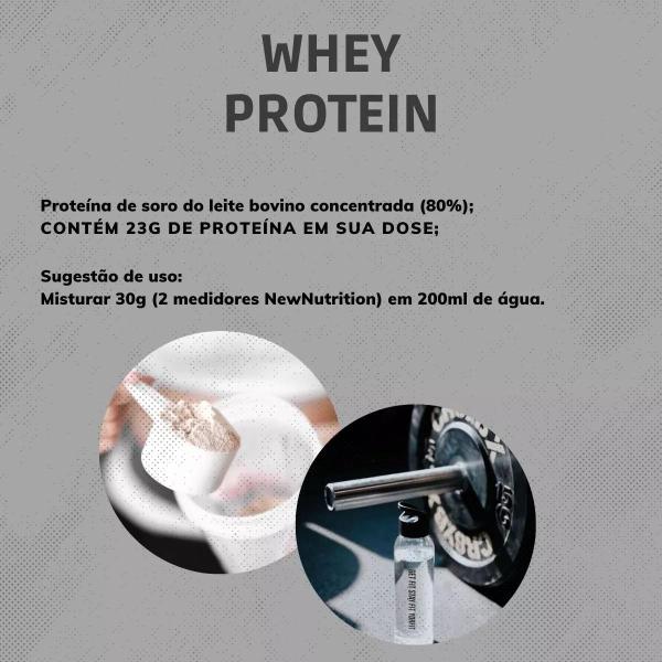 Imagem de Kit 2 100% Whey Concentrado 900g - New Nutrition