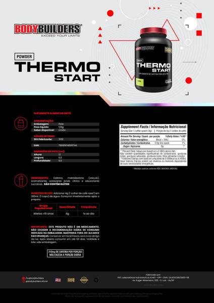 Imagem de Kit 2 6 Six Protein 900G+ Thermo Start 120G Limão