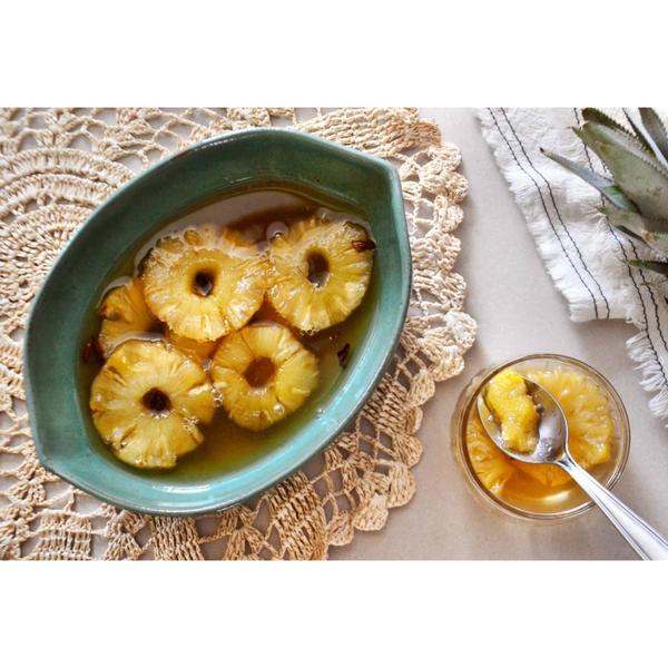 Kit 2 Abacaxi em Calda Rodelas Schramm Lata 400g Imagem de Kit 2 Abacaxi em Calda Rodelas Schramm Lata 400g