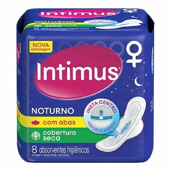 Imagem de Kit 2 - Absorvente Intimus Gel - Noturno Seca Com Abas