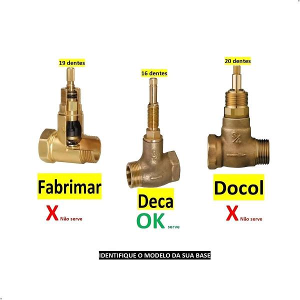 kit 2 Acabamentos registro Quadrado 1/2 Ou 3/4 metal dourado - Bruno Acabamentos Imagem de kit 2 Acabamentos registro Quadrado 1/2 Ou 3/4 metal dourado