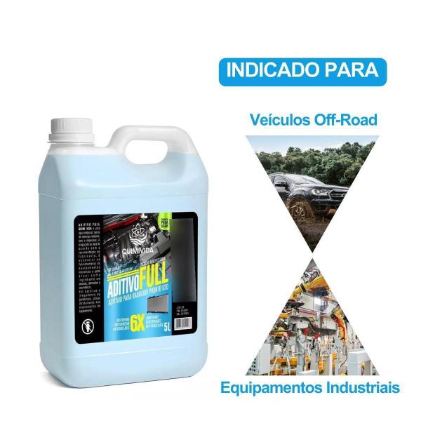 Imagem de Kit 2 Aditivo Radiador 5L Pronto Uso - Quimivida