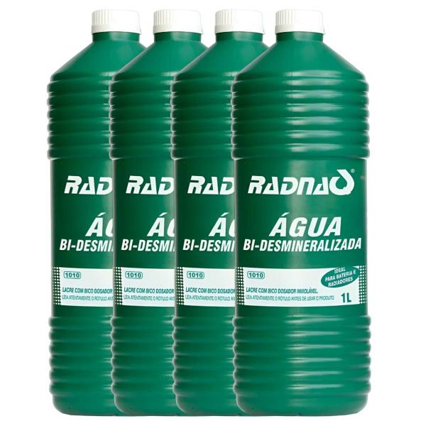 Imagem de Kit 2 Aditivos T-5 Concentrado RadnaQ 4 Água Desmineralizada RadnaQ 1 Selante para Radiador Orbi e 1 Limpa Radiador Radiex