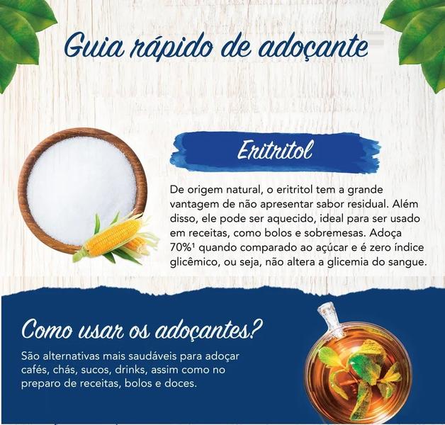kit 2 Adoçante Eritritol Natural Liquido 100ml - absolut Imagem de kit 2 Adoçante Eritritol Natural Liquido 100ml