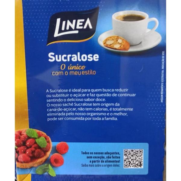 Imagem de Kit 2 Adoçante Linea Sucralose Mais Saudável 800mg 100Un