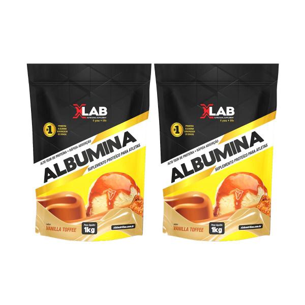 Imagem de Kit 2 Albumina 1kg XLab - X-lab