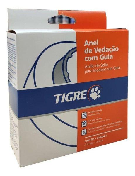 Imagem de Kit 2 Anel Vedação Para Bacia Vaso Sanitário C/ Guia Tigre REF:03BJ