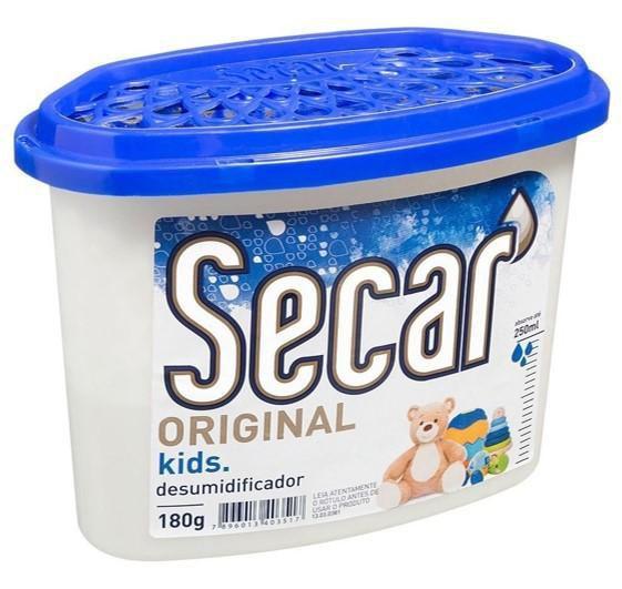 Imagem de Kit 2 Anti Mofo Secar Original Kids Desumidificador 180ml