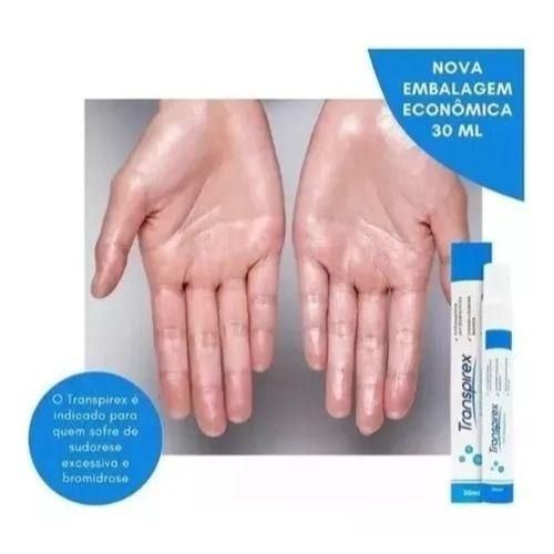 Imagem de Kit 2 Antitranspirante Sudorese Hiperidrose Transpirex 30ml