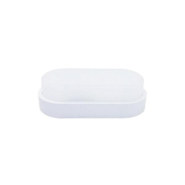 Kit 2 Arandela Branca Externa Tartaruga Led Ip65 3000K Ace60 - Acende A Luz Imagem de Kit 2 Arandela Branca Externa Tartaruga Led Ip65 3000K Ace60