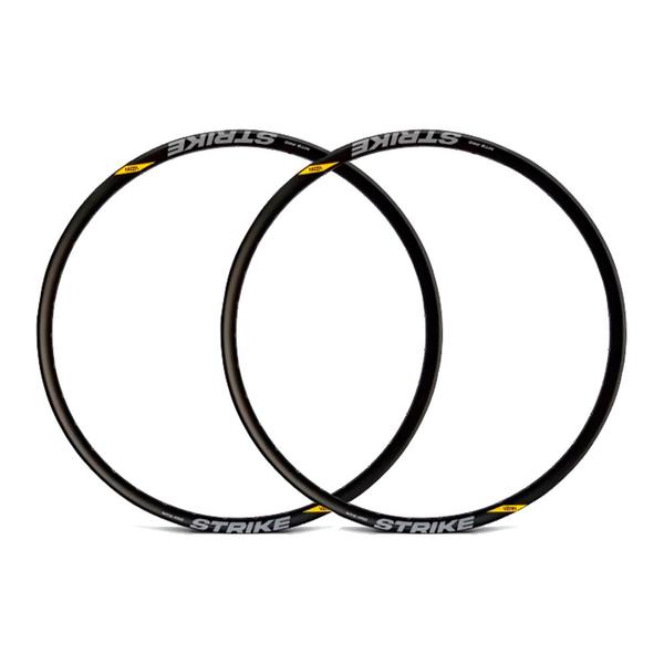 Imagem de Kit 2 Aros Roda 29/36 Furos Tubeless Ready Válvula Presta Fina MTB Cross-Country Enduro Strike Pro Vzan