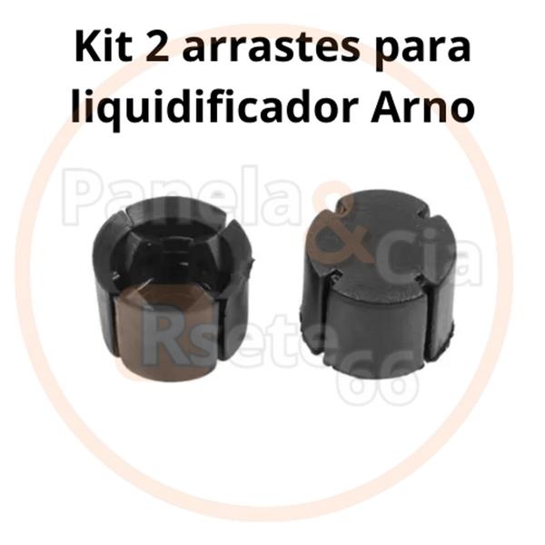 Kit 2 arrastes de borracha do motor Arno Magiclean Performa Imagem de Kit 2 arrastes de borracha do motor Arno Magiclean Performa